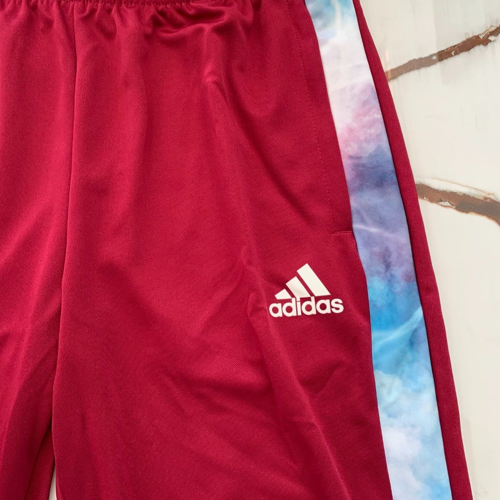 Adidas Men's Soccer Burgundy Tiro Track Pants Regular Tapered Leg Size L - Picture 9 of 16
